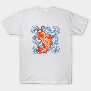 Leaping Koi Fish 1 T-Shirt